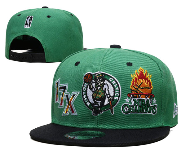 Boston Celtics Stitched Snapback Champions Hats 035